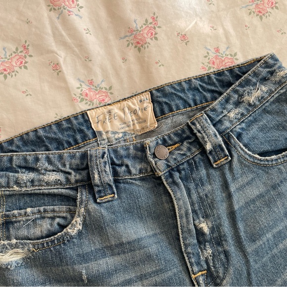 Free people patchwork jeans - Picture 4 of 6